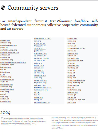 Community servers - Monoskop