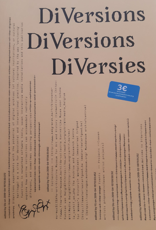 DiVersions / DiVersions / DiVersies